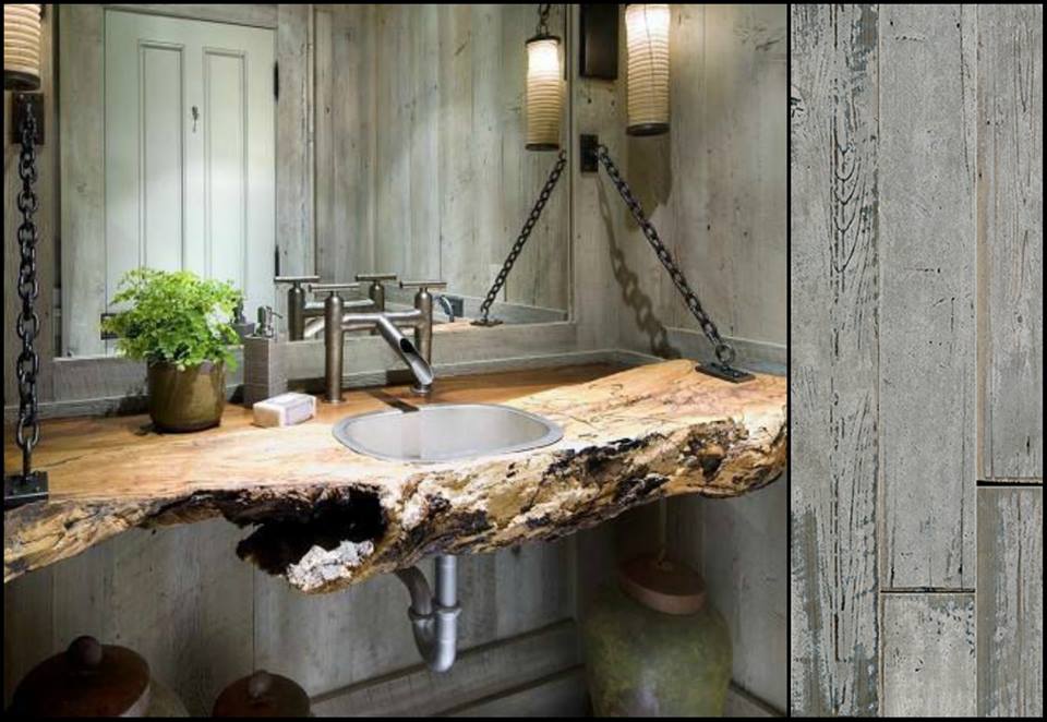 rustic bathrooms