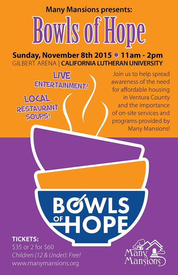 Many Mansions Bowls of Hope