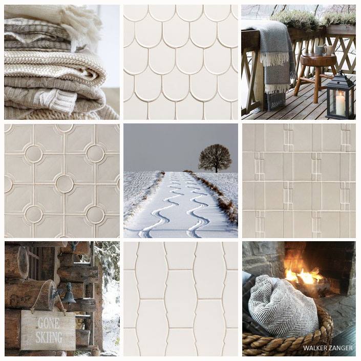 winter tile and stone