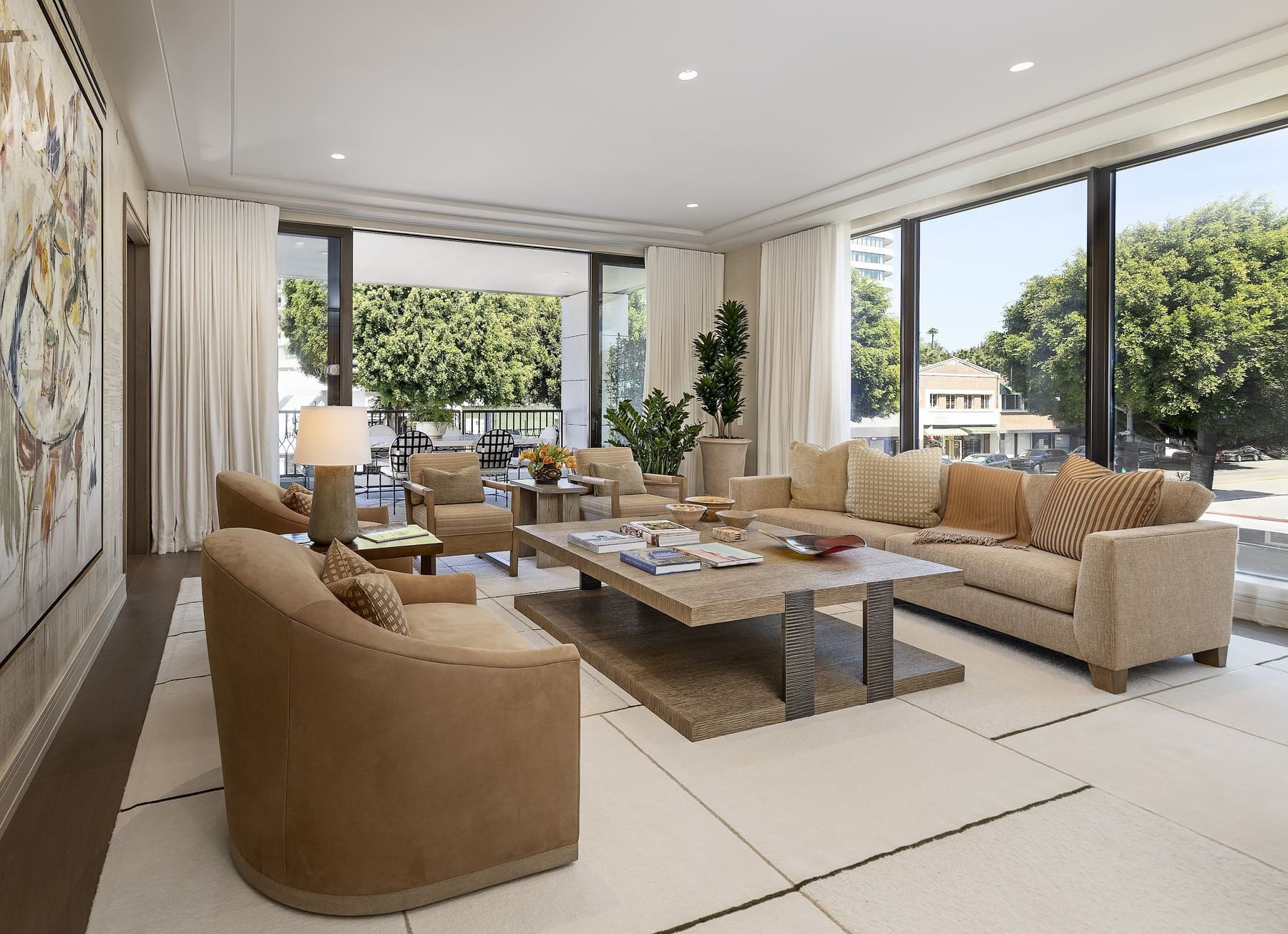 Barbara Grushow Designed Living Room