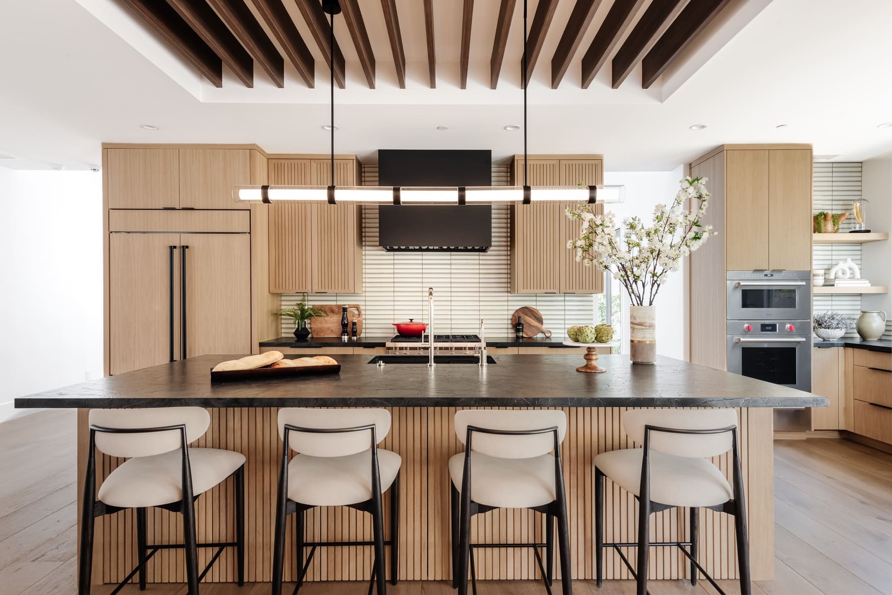 Janice Peters Distinctive Decor designed dining room